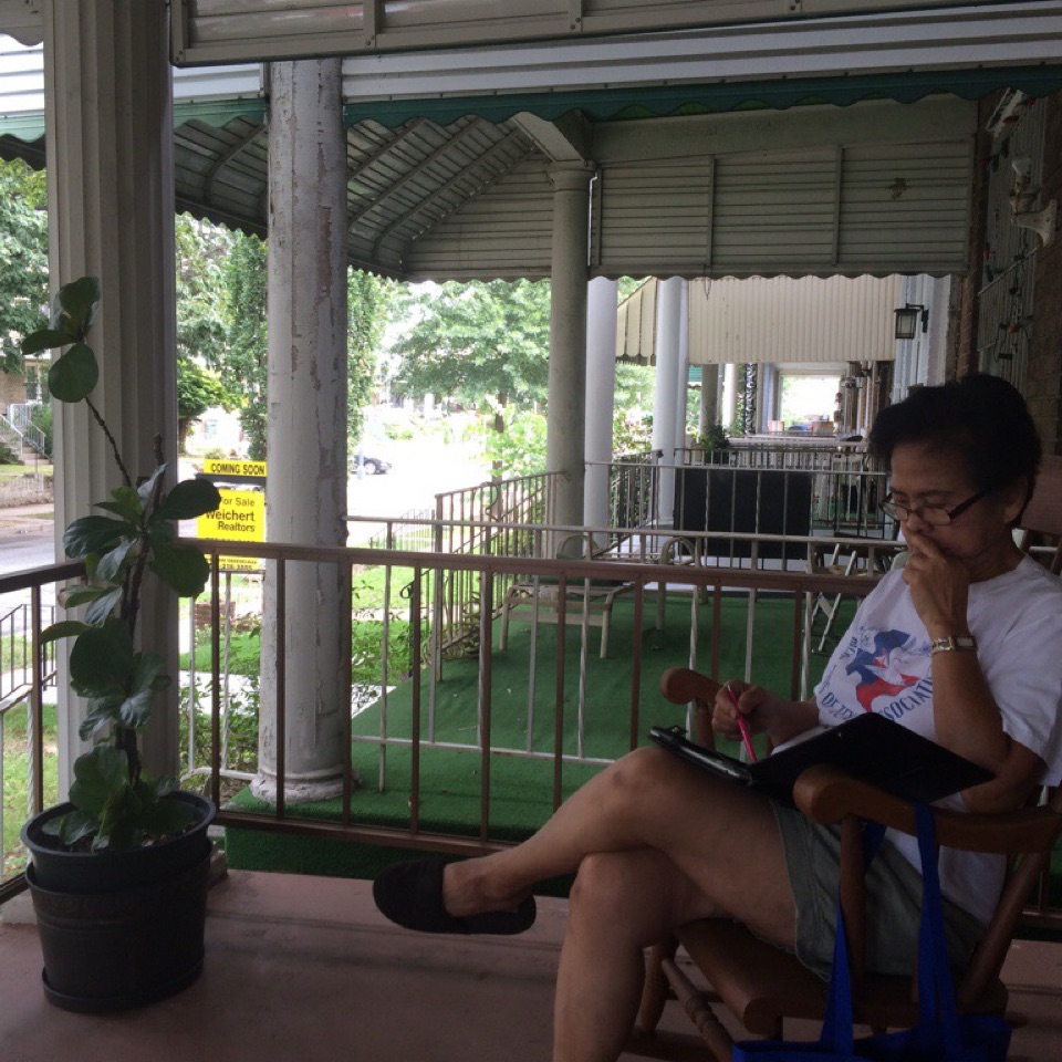 Sunday Morning: Candy Crushing on the Front&nbsp;Porch